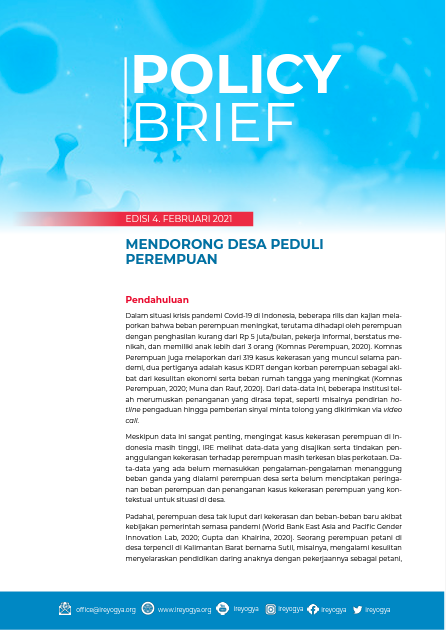 Mendorong Desa Peduli Perempuan